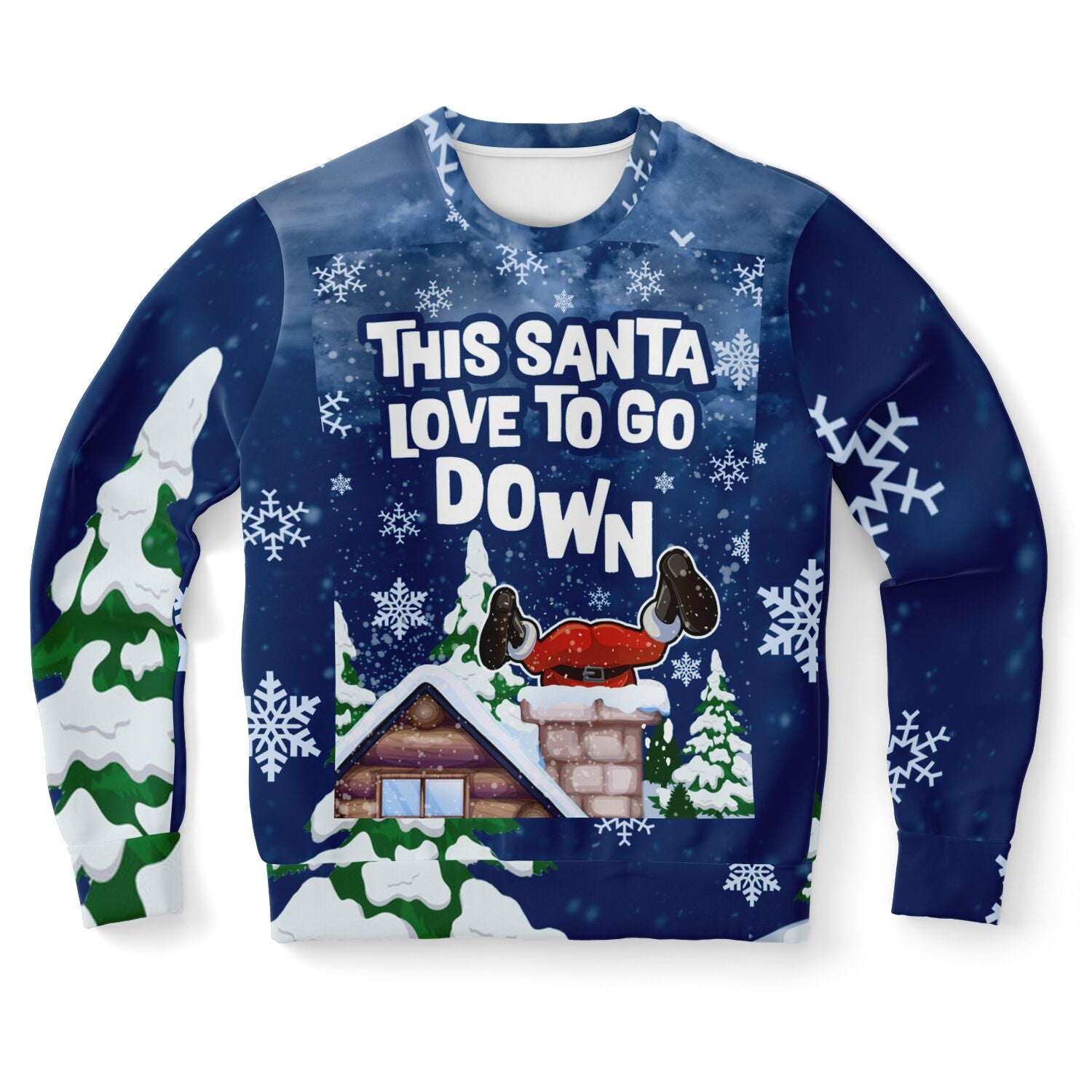 Santa Goes Down Sweater