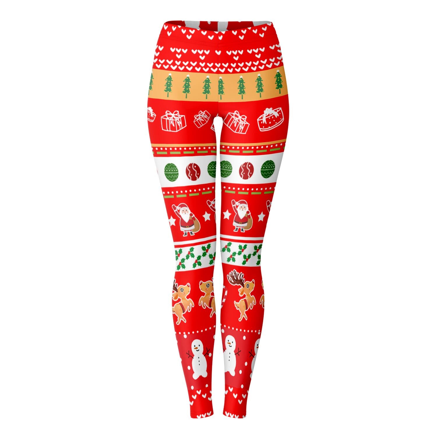 Let's Be Naughty - Christmas Leggings