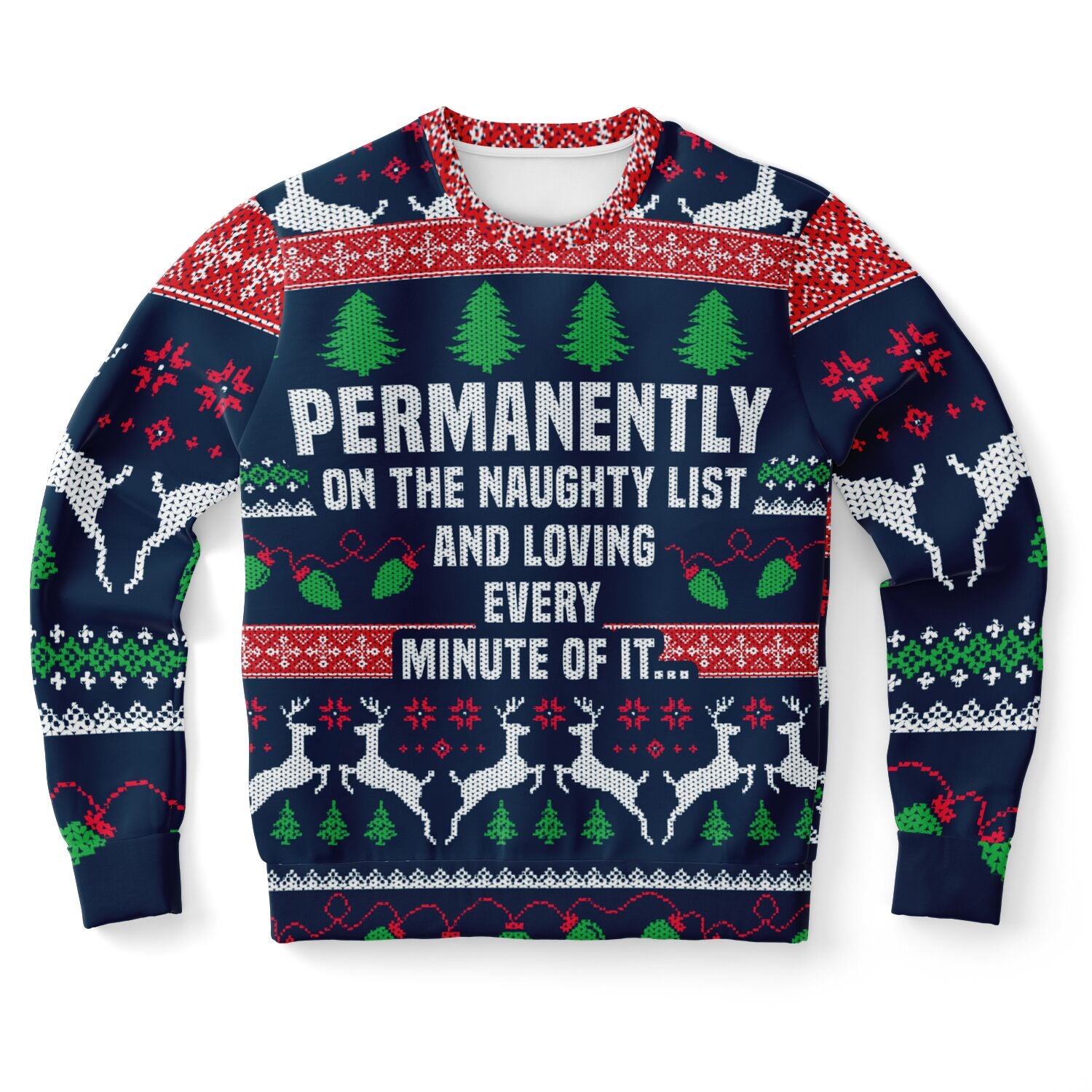 Permanent Naughty List Sweater
