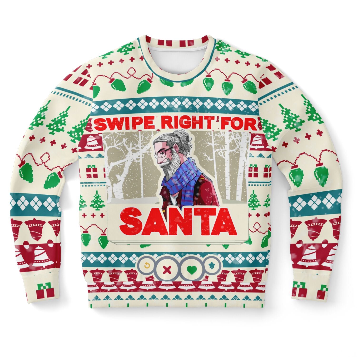 Swipe Right For Santa Sweatshirt